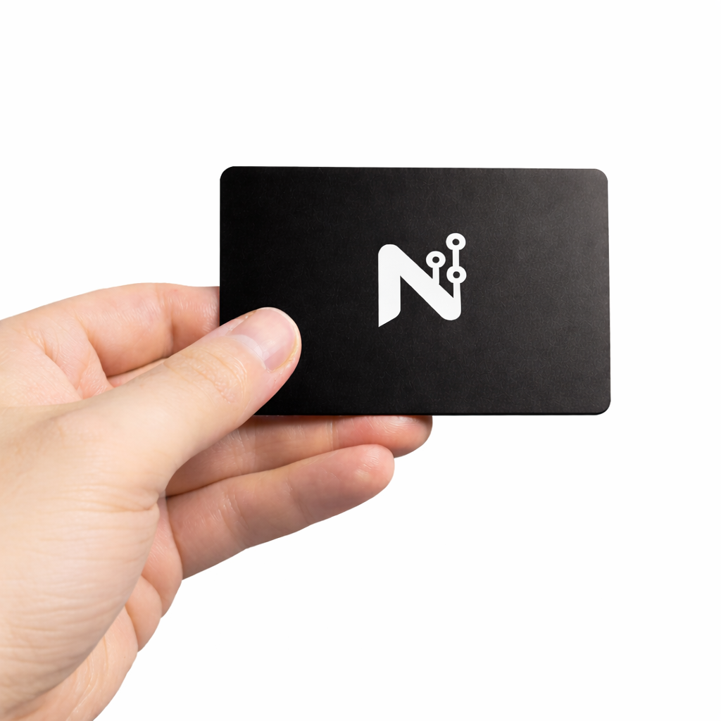 Tarjeta NFC con diseño NexoID
