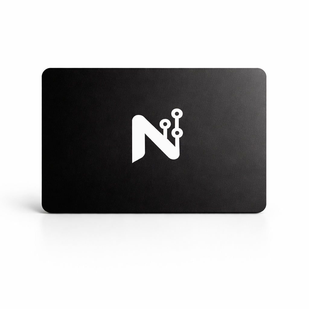 Tarjeta NFC con diseño NexoID
